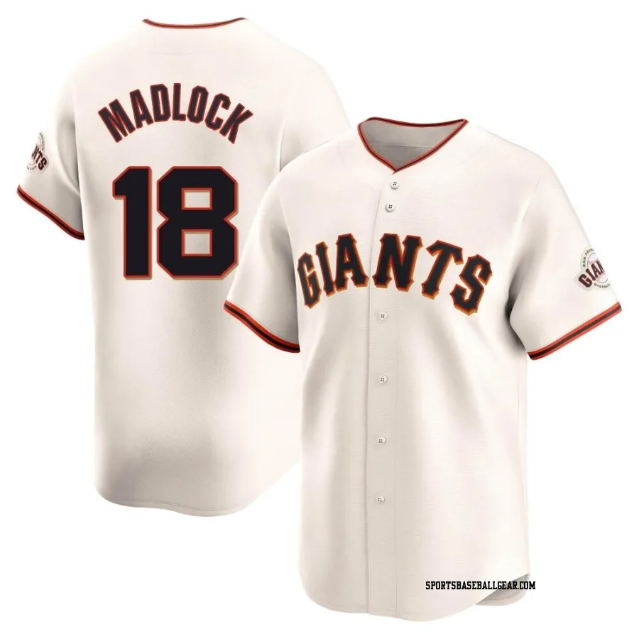 Bill Madlock Youth San Francisco Giants Cream Limited Home Jersey