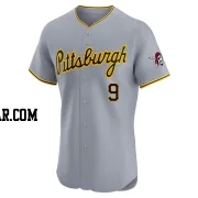 Bill Mazeroski Men's Pittsburgh Pirates Gray Elite Road Jersey