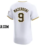 Bill Mazeroski Men's Pittsburgh Pirates White Elite Home Jersey