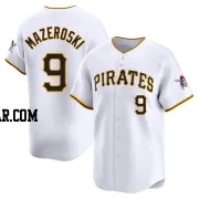 Bill Mazeroski Men's Pittsburgh Pirates White Limited Home Jersey