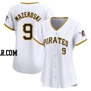 Bill Mazeroski Women's Pittsburgh Pirates White Limited Home Jersey