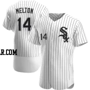 Bill Melton Men's Chicago White Sox White Authentic Home Jersey