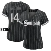 Bill Melton Women's Chicago White Sox Black Authentic 2021 City Connect Jersey