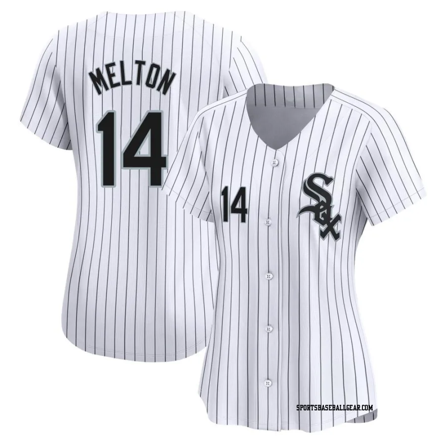 Bill Melton Women's Chicago White Sox White Limited Home Jersey