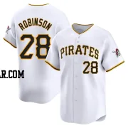 Bill Robinson Youth Pittsburgh Pirates White Limited Home Jersey