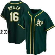 Billy Butler Men's Oakland Athletics Green Replica Alternate Jersey