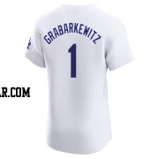 Billy Grabarkewitz Men's Los Angeles Dodgers White Elite Home Jersey