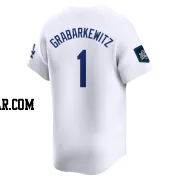 Billy Grabarkewitz Men's Los Angeles Dodgers White Limited 2024 World Tour Seoul Series Home Jersey