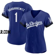 Billy Grabarkewitz Women's Los Angeles Dodgers Royal Authentic 2021 City Connect Jersey