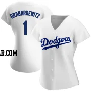 Billy Grabarkewitz Women's Los Angeles Dodgers White Authentic Home Jersey