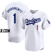 Billy Grabarkewitz Youth Los Angeles Dodgers White Limited Home Jersey