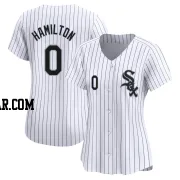 Billy Hamilton Women's Chicago White Sox White Limited Home Jersey