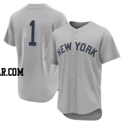 Billy Martin Men's New York Yankees Gray Authentic 2021 Field of Dreams Jersey