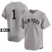 Billy Martin Men's New York Yankees Gray Limited Away 2nd Jersey