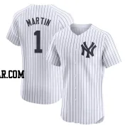 Billy Martin Men's New York Yankees White Elite Home Jersey