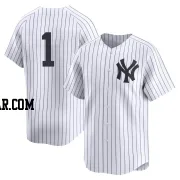 Billy Martin Men's New York Yankees White Limited Yankee Home 2nd Jersey