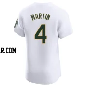 Billy Martin Men's Oakland Athletics White Elite Home Jersey