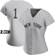 Billy Martin Women's New York Yankees Gray Authentic 2021 Field of Dreams Jersey