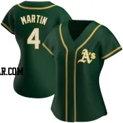 Billy Martin Women's Oakland Athletics Green Authentic Alternate Jersey