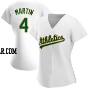 Billy Martin Women's Oakland Athletics White Authentic Home Jersey