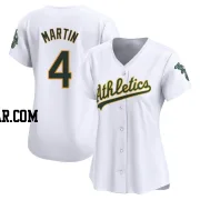 Billy Martin Women's Oakland Athletics White Limited Home Jersey