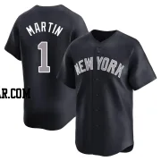 Billy Martin Youth New York Yankees Navy Limited Alternate Jersey