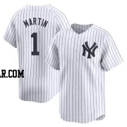 Billy Martin Youth New York Yankees White Limited Yankee Home Jersey