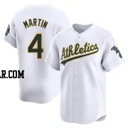 Billy Martin Youth Oakland Athletics White Limited Home Jersey