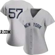 Billy McKinney Women's New York Yankees Gray Authentic 2021 Field of Dreams Jersey