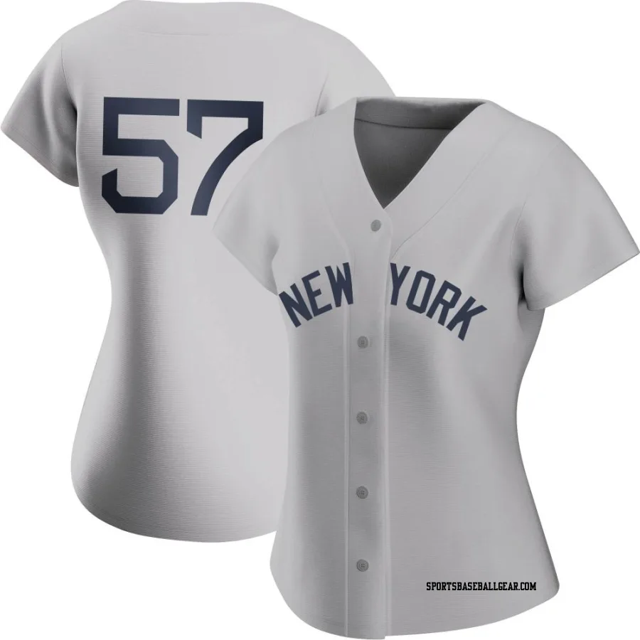 Billy McKinney Women's New York Yankees Gray Replica 2021 Field of Dreams Jersey