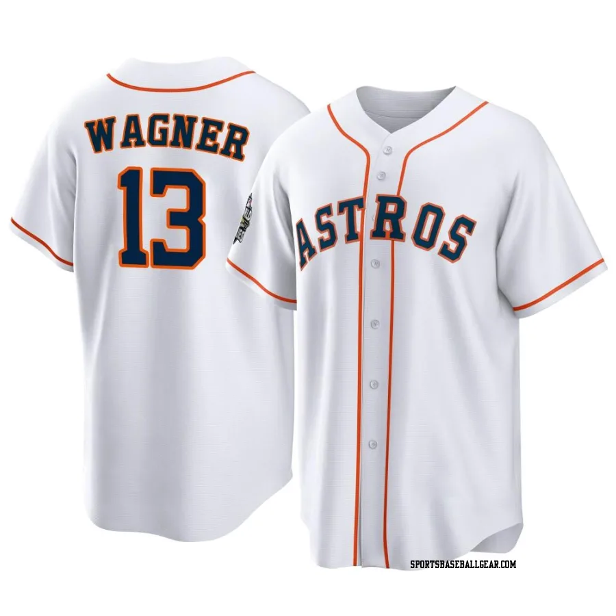 Billy Wagner Men's Houston Astros White Replica 2022 World Series Home Jersey