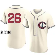 Billy Williams Men's Chicago Cubs Cream Authentic 2022 Field Of Dreams Jersey