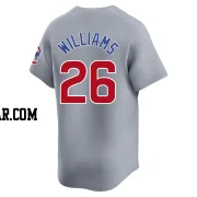 Billy Williams Men's Chicago Cubs Gray Limited Road Jersey