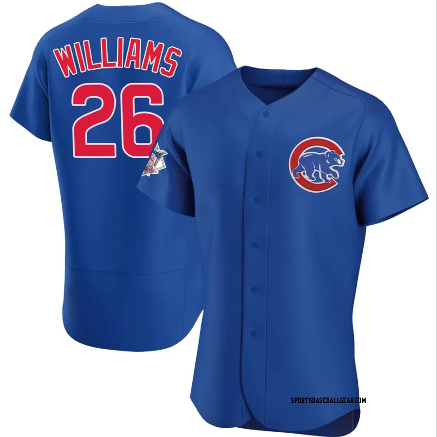 Billy Williams Men's Chicago Cubs Royal Authentic Alternate Jersey