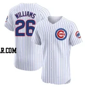 Billy Williams Men's Chicago Cubs White Elite Home Jersey