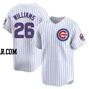 Billy Williams Men's Chicago Cubs White Limited Home Jersey