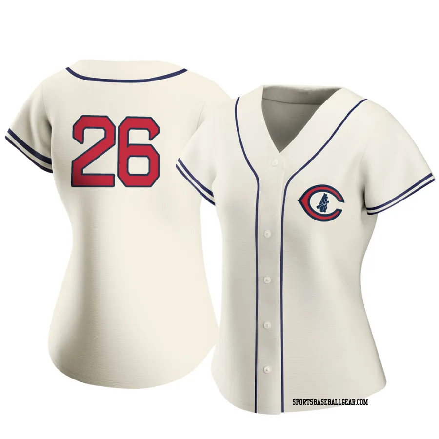 Billy Williams Women's Chicago Cubs Cream Replica 2022 Field Of Dreams Jersey