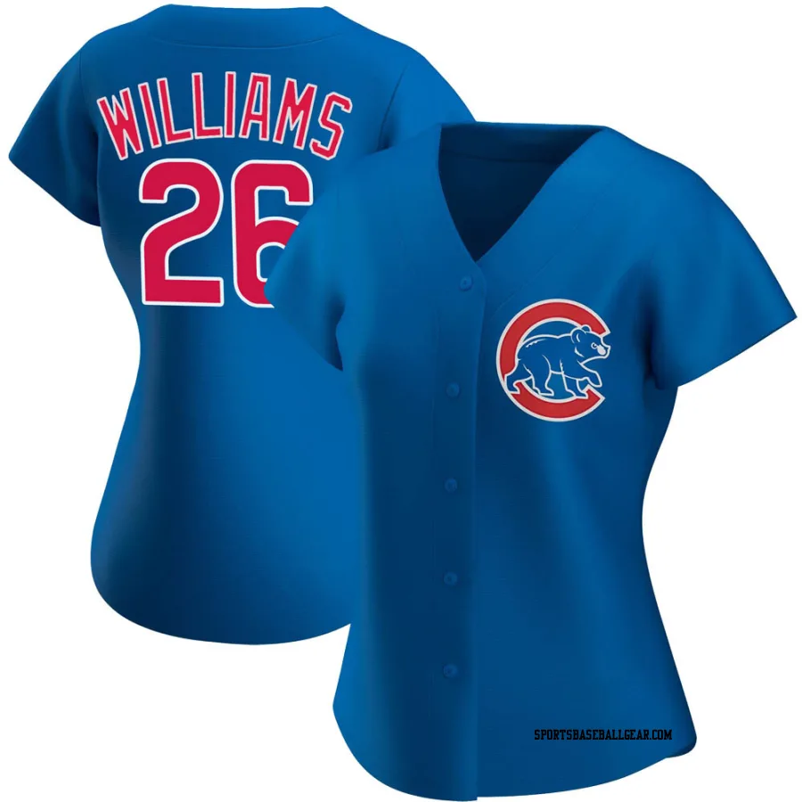 Billy Williams Women's Chicago Cubs Royal Authentic Alternate Jersey