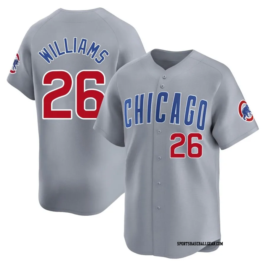 Billy Williams Youth Chicago Cubs Gray Limited Road Jersey