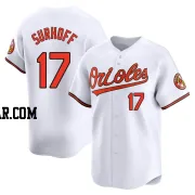 Bj Surhoff Youth Baltimore Orioles White Limited Home Jersey