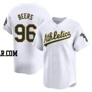 Blake Beers Men's Oakland Athletics White Limited Home Jersey