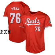 Blake Dunn Men's Cincinnati Reds Red Limited Alternate Jersey