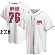 Blake Dunn Men's Cincinnati Reds White Replica Home Jersey