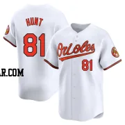 Blake Hunt Men's Baltimore Orioles White Limited Home Jersey