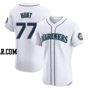 Blake Hunt Men's Seattle Mariners White Elite Home Jersey