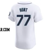 Blake Hunt Men's Seattle Mariners White Elite Home Jersey