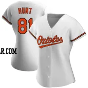 Blake Hunt Women's Baltimore Orioles White Authentic Home Jersey