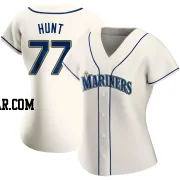 Blake Hunt Women's Seattle Mariners Cream Authentic Alternate Jersey