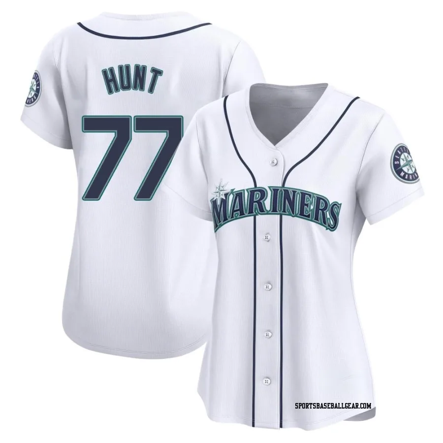 Blake Hunt Women's Seattle Mariners White Limited Home Jersey