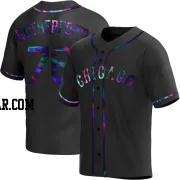 Blake Rutherford Men's Chicago White Sox Black Holographic Replica Alternate Jersey